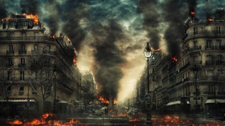 La fin du monde - une ville détruite