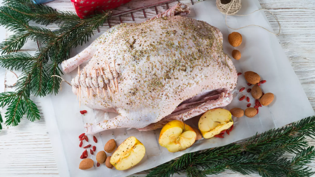 Recette d’oie farcie pour Noël