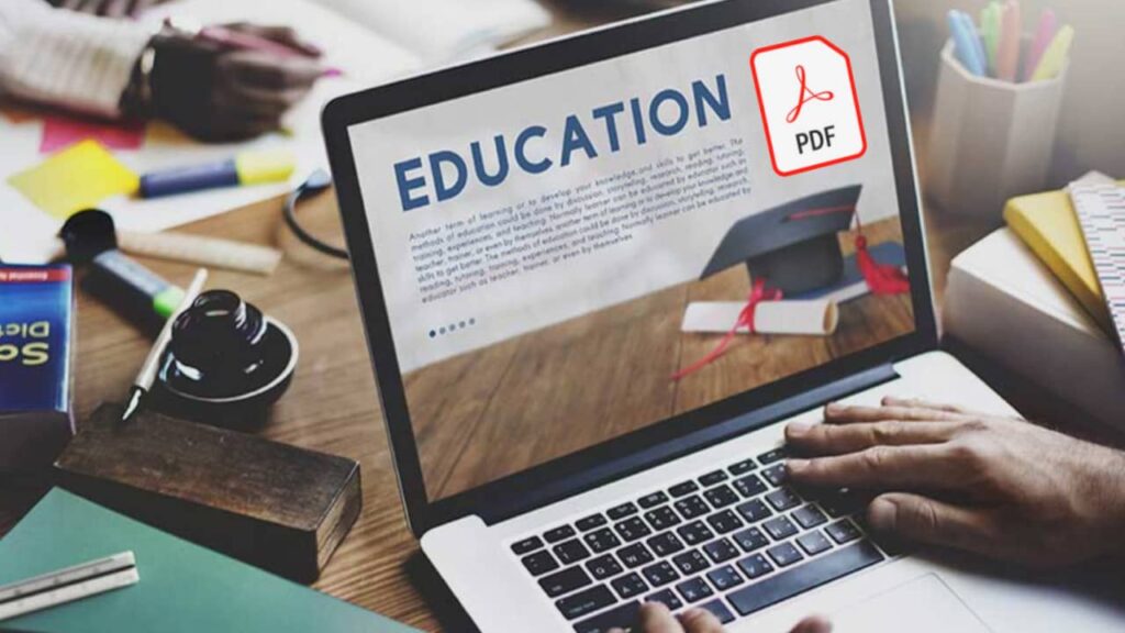 L'importance du PDF dans le monde éducatif numérique