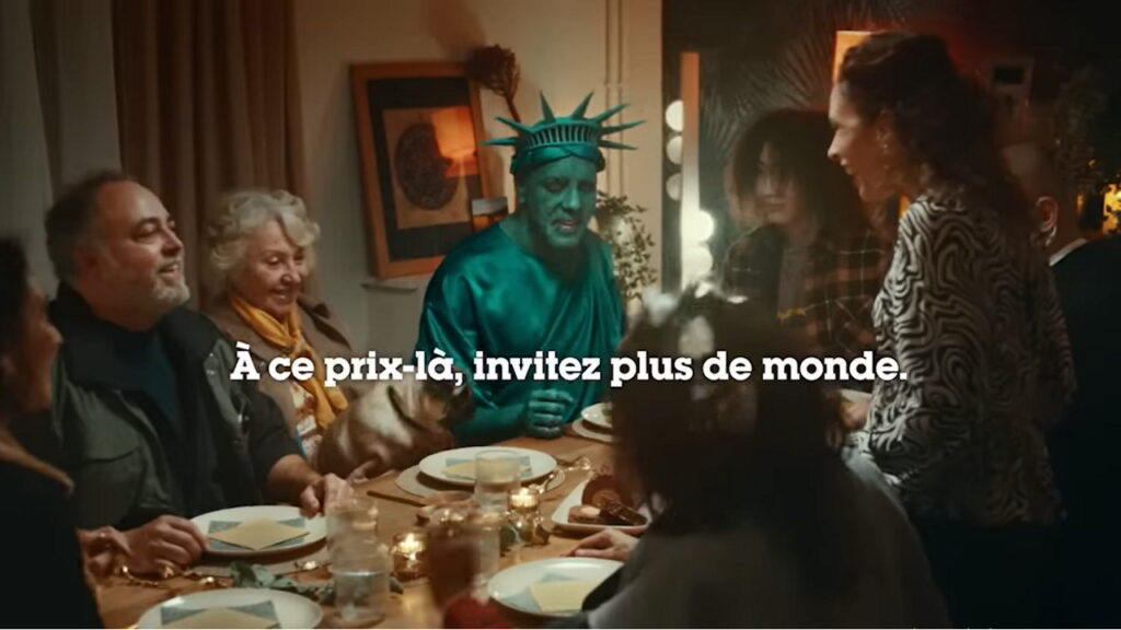 pub marque repère noël 2022