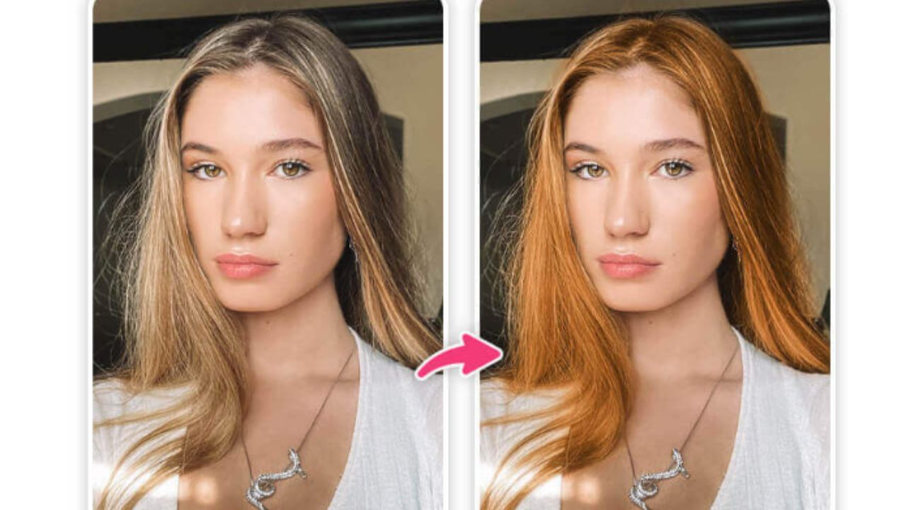 Changer de couleur de cheveux virtuellement gratuit : quelle app