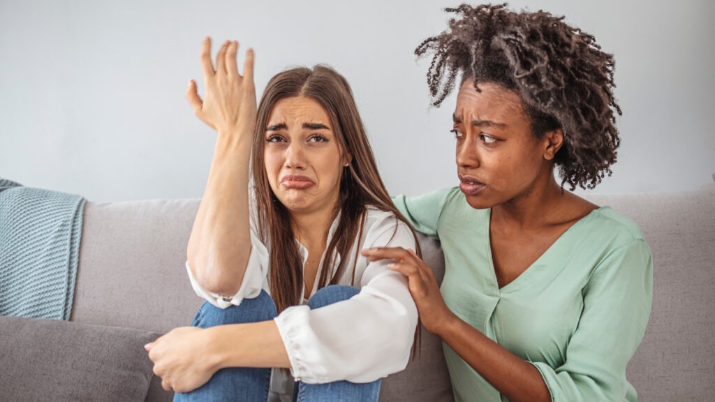 jeune femme abandonnique