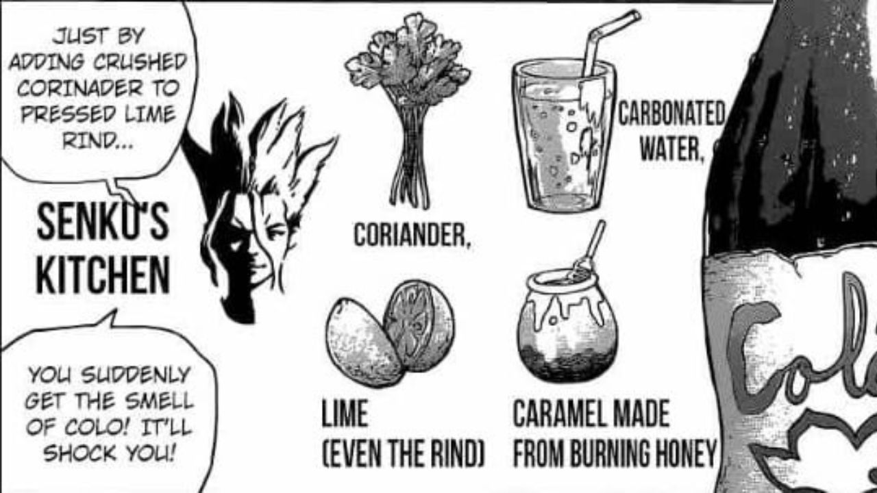 Comment faire du Coca maison ? La recette de Dr Stone