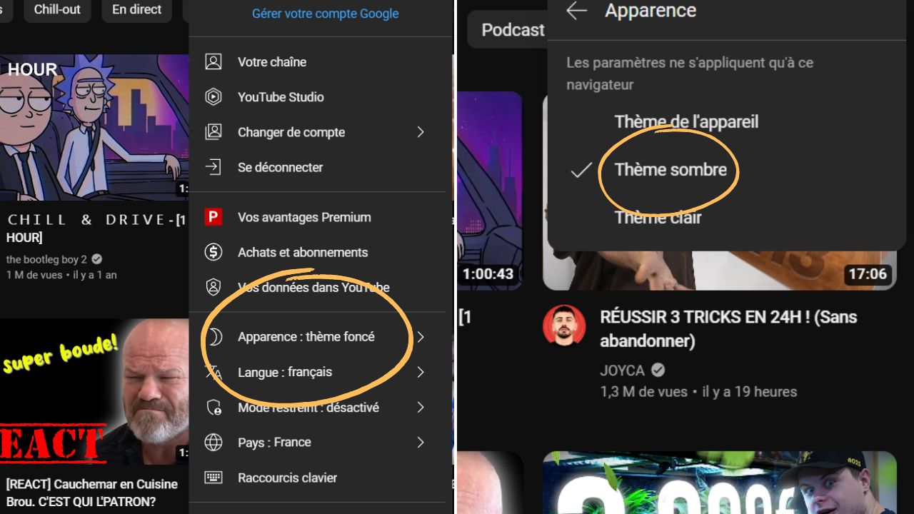 Mettre youtube en noir : Comment installer le mode sombre sur YouTube