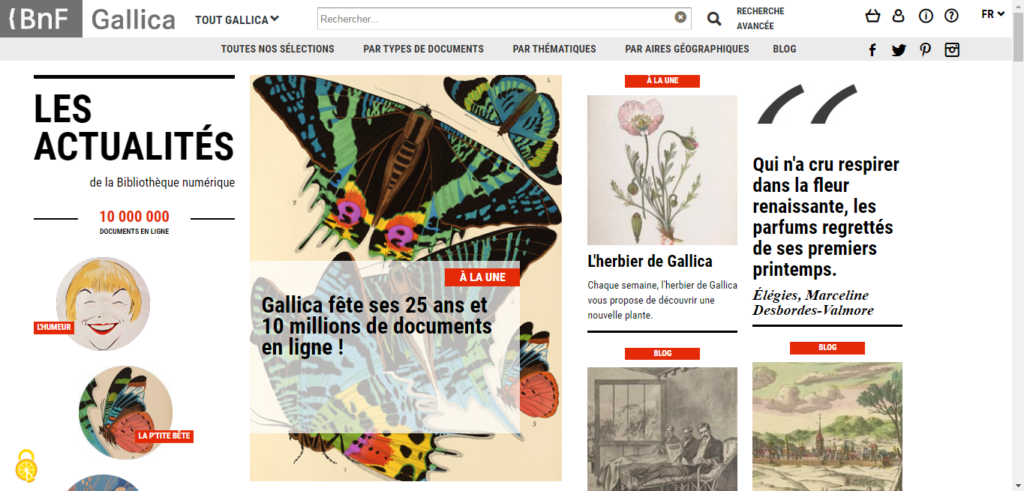 La bibliothèque numérique Gallica pour télécharger des livres gratuitement