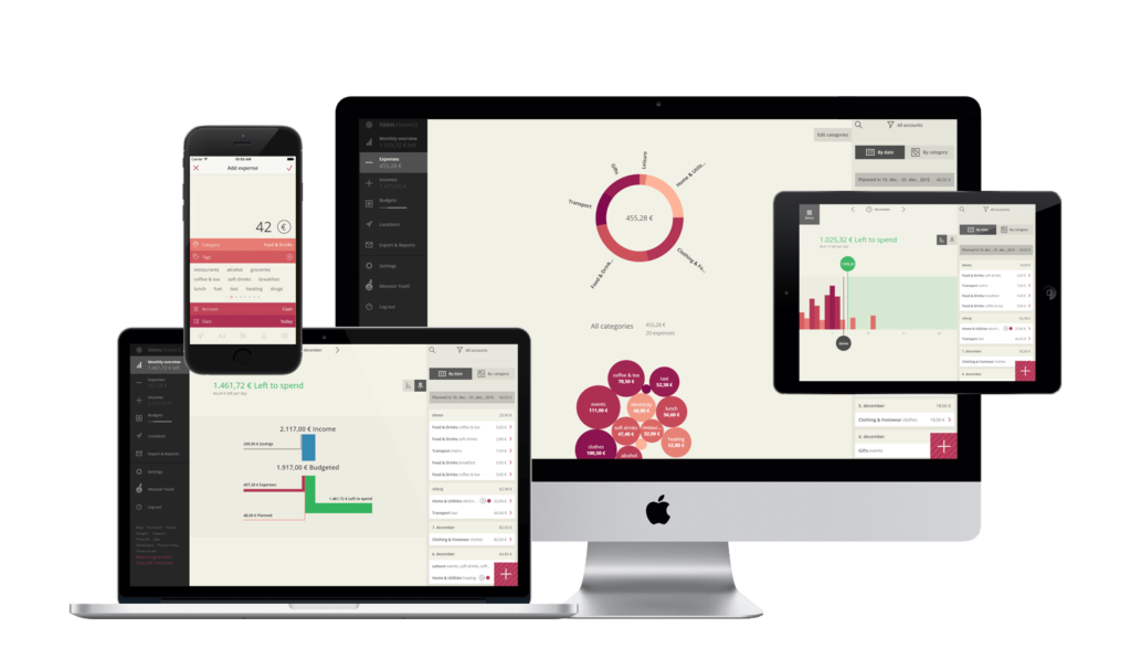 Toshl Finance application