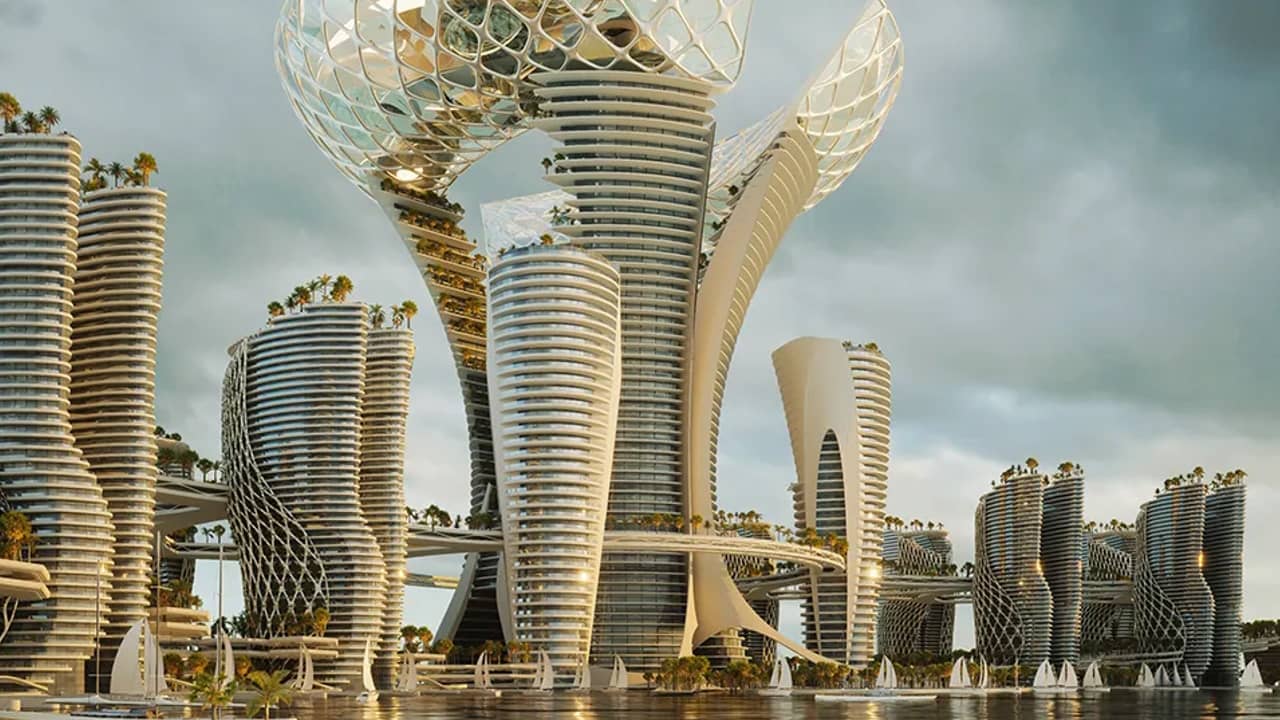 Découvrez Dubai Healthcare City : une île flottante et futuriste ...