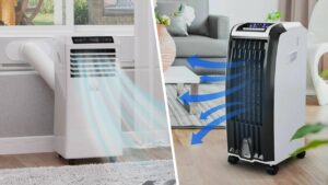 Climatiseur mobile avec ou sans tuyau d'évacuation ? Fonctionnement et différences