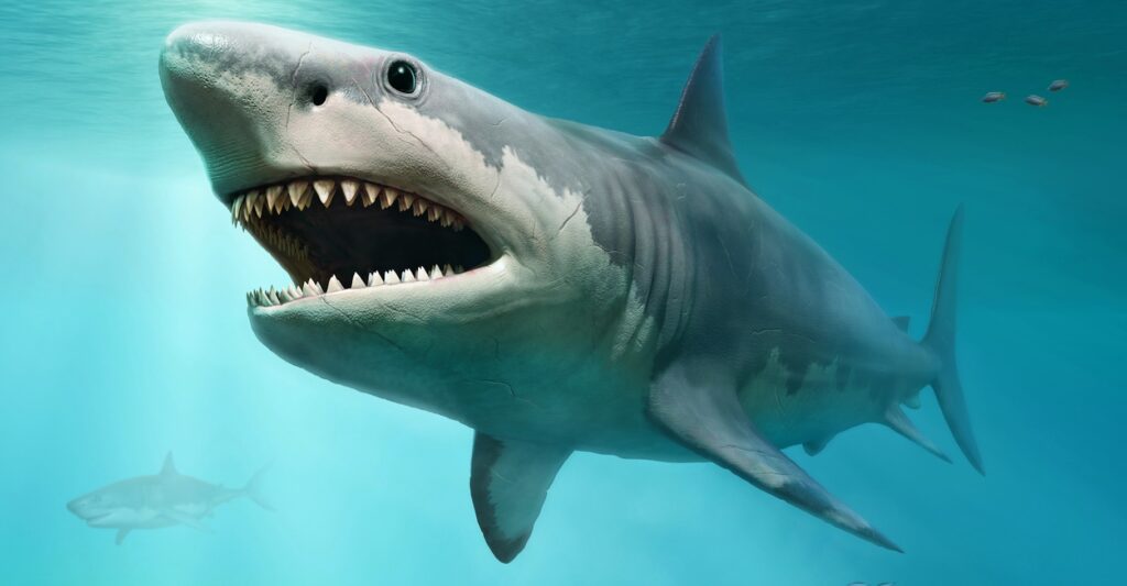 Le grand requin blanc - Carcharodon carcharias