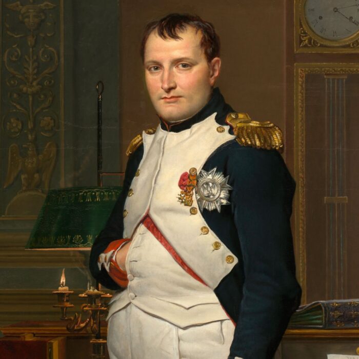 La main dans le gilet de Napoléon