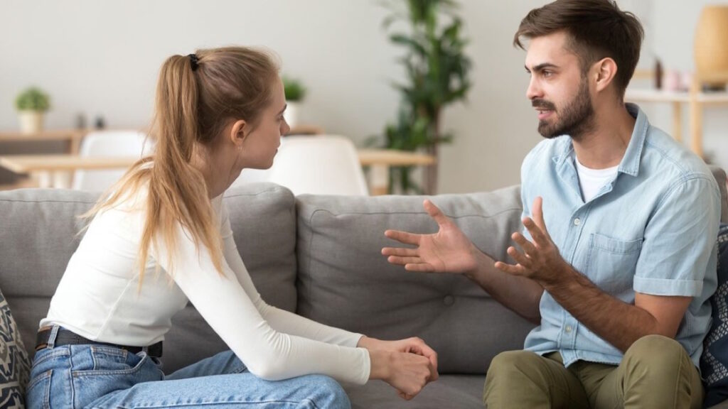 couple en discussion