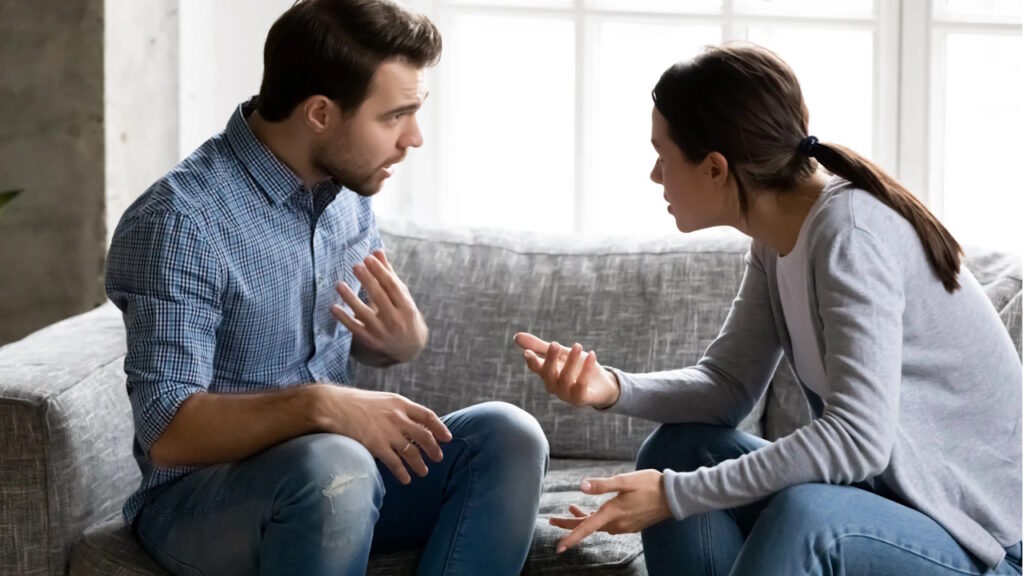 couple qui se dispute