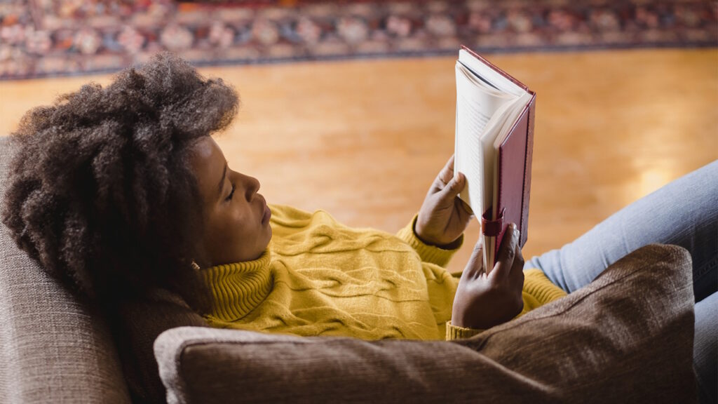 femme qui lit