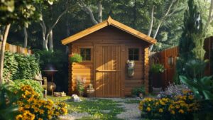 façons d’utiliser un abri de jardin en bois
