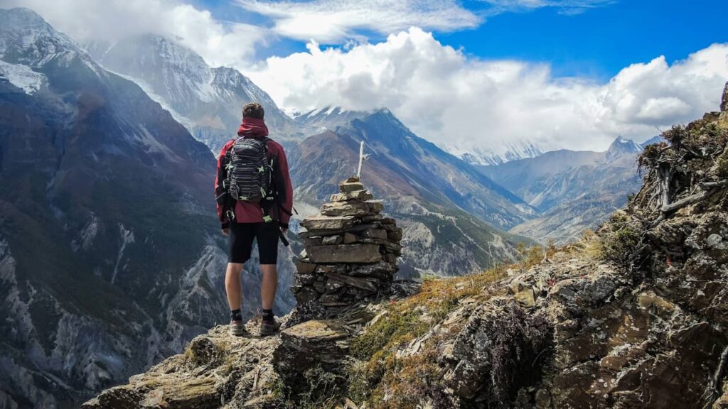 randonnée sommet montagne