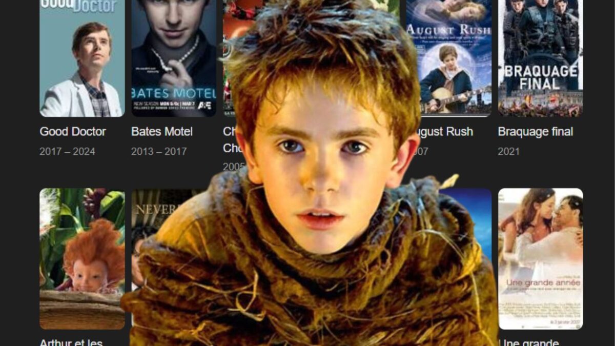 10 meilleurs films et séries TV avec l'acteur Freddie Highmore