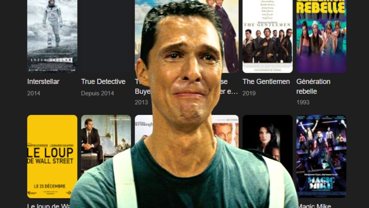 Films08 Top 10 des films et séries TV avec l'acteur Matthew McConaughey