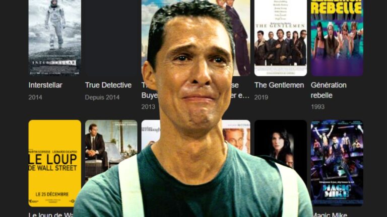 Top 10 des films et séries TV avec l'acteur Matthew McConaughey