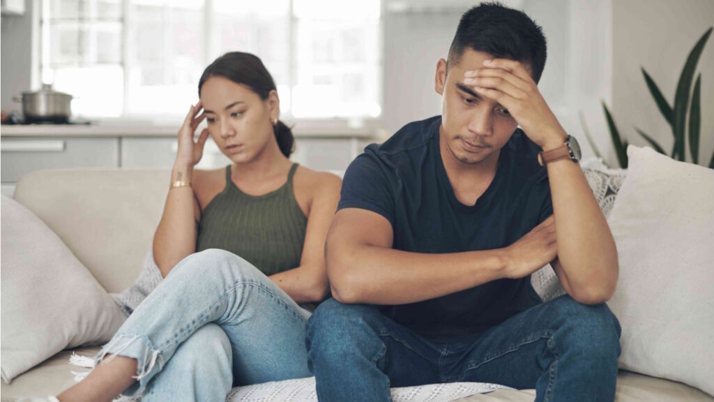 homme qui n'aime pas sa femme