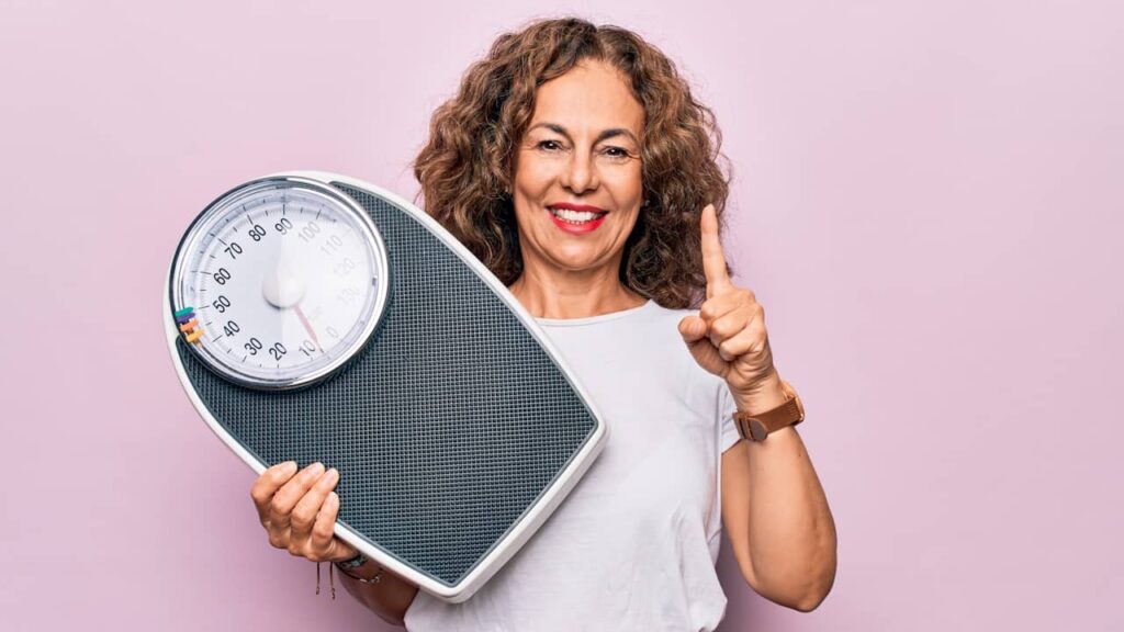 menopause poids