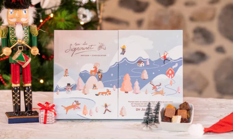 Calendrier de l'Avent Chocolats Artisanaux