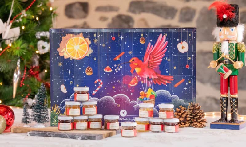 Calendrier de l'Avent Confitures Artisanales