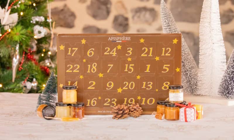 Calendrier de l'Avent Miel & Produits de la Ruche