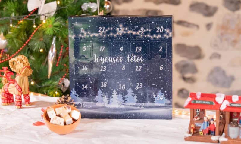 Calendrier de l'Avent Nougats Artisanaux