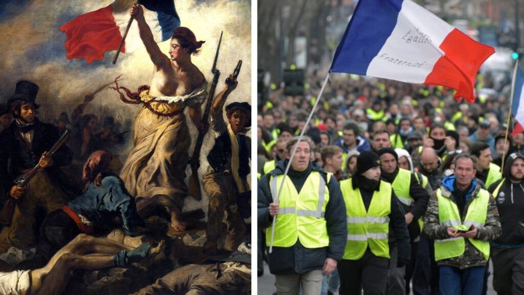 Révolution française gilets jaunes