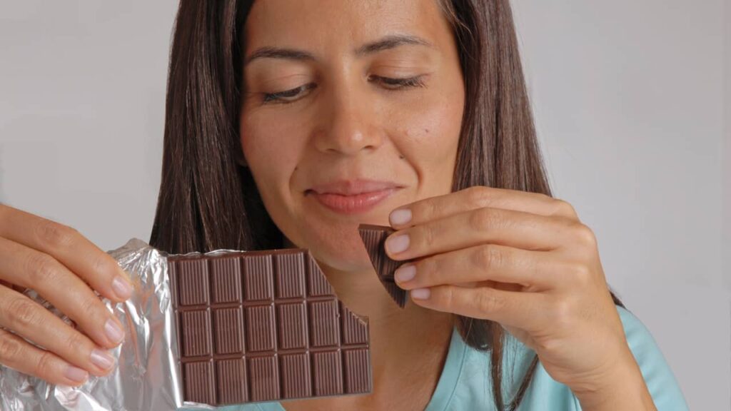 tablette carré chocolat noir tablette