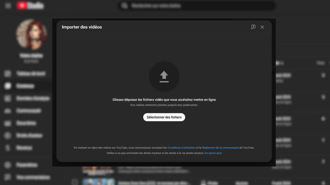 Vidéo sur YouTube : quel est le format de fichier idéal