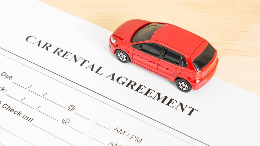 contrat location voiture