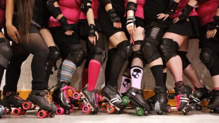 roller derby patins à roulette sport equipe