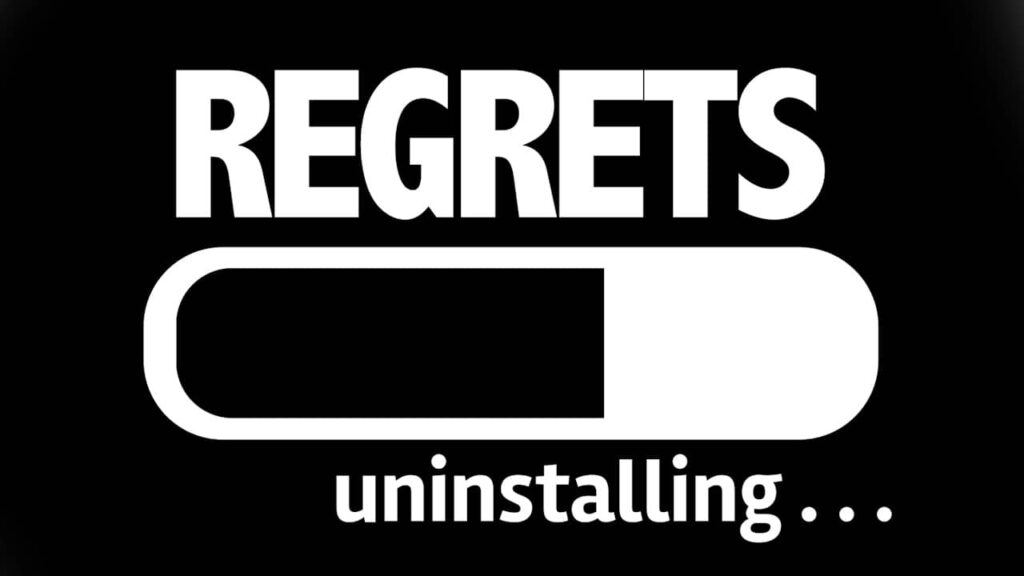 regrets