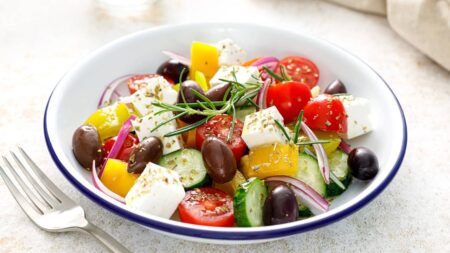 salde legumes feta