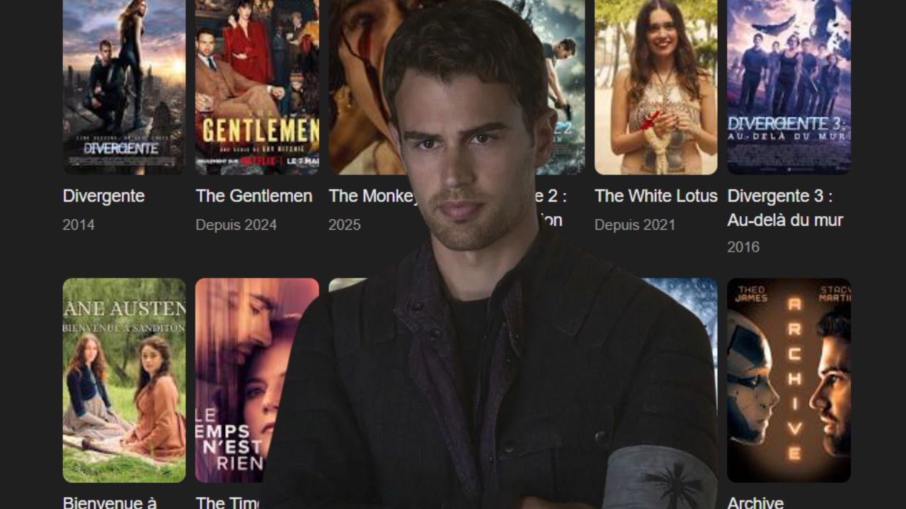 Top 10 films et séries TV avec Theo James