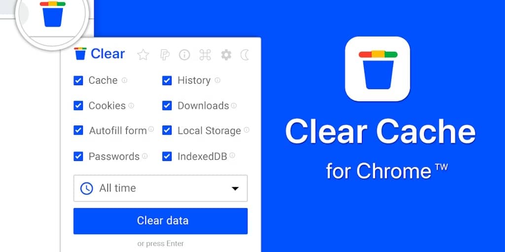 nettoyer cache chrome