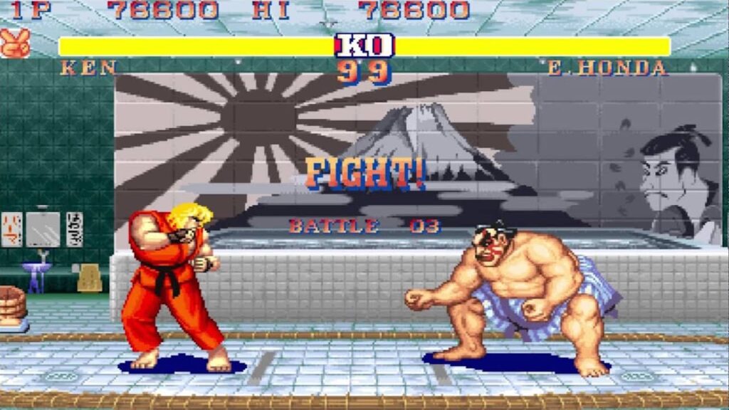 retrogaming street fighter