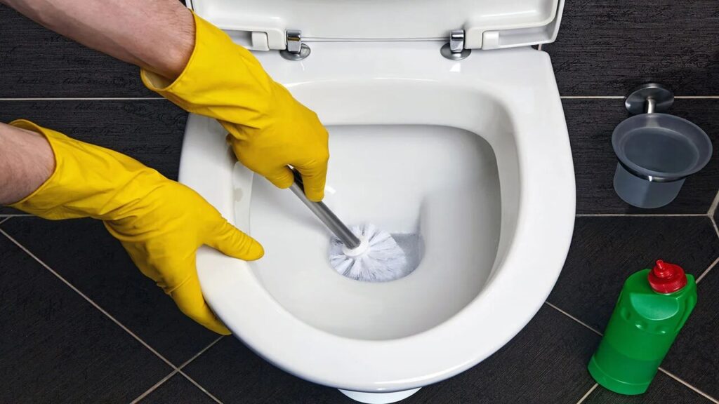 Les toilettes, l'une des choses les plus sales à la maison