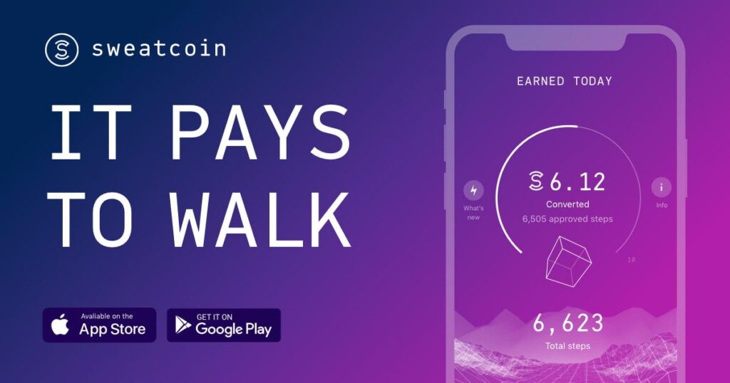 Sweatcoin, une appli Move to Earn