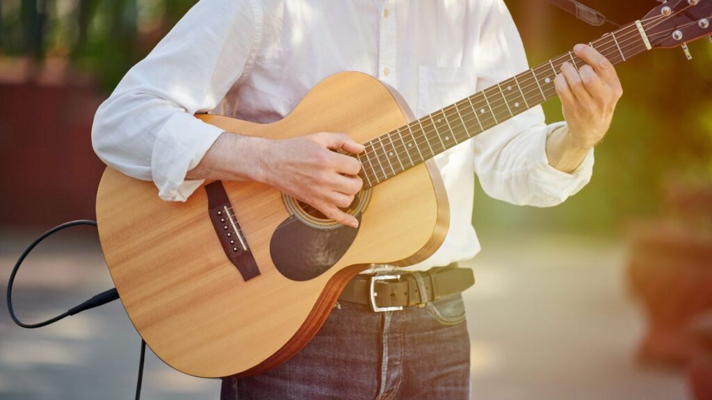 guitare electro accoustique