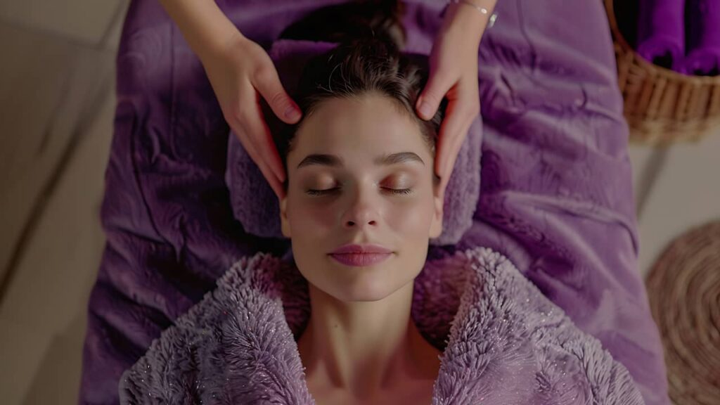 massage crane tete