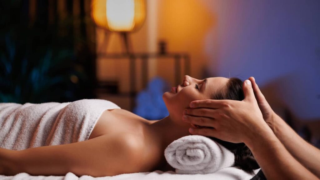 massage crane tete head spa