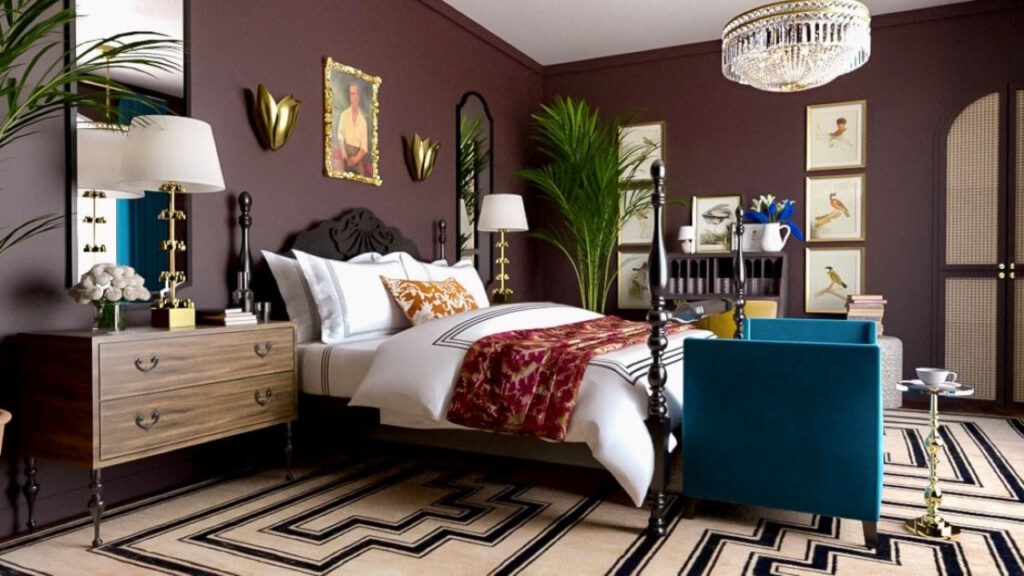 Dans la chambre