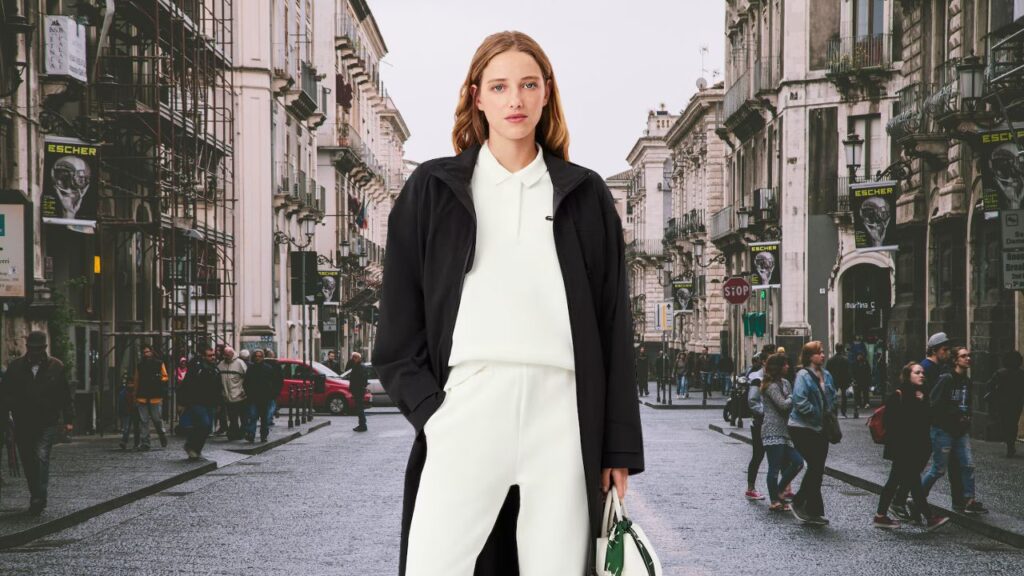 look athleisure lacoste