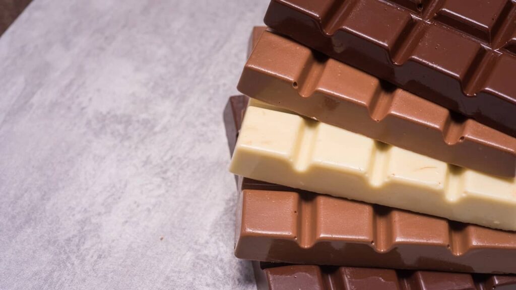 tablettes chocolat noir lait