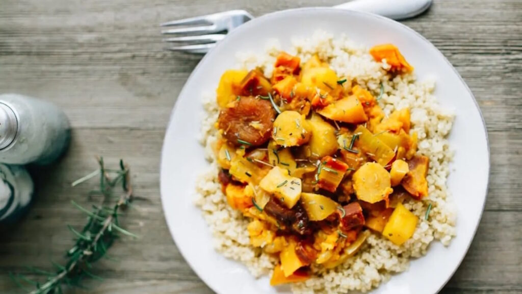 Tajine de légumes d’automne aux épices douces