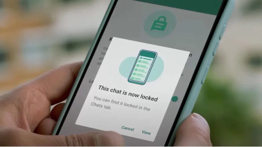 Verrouillage des discussions par code ou biométrie