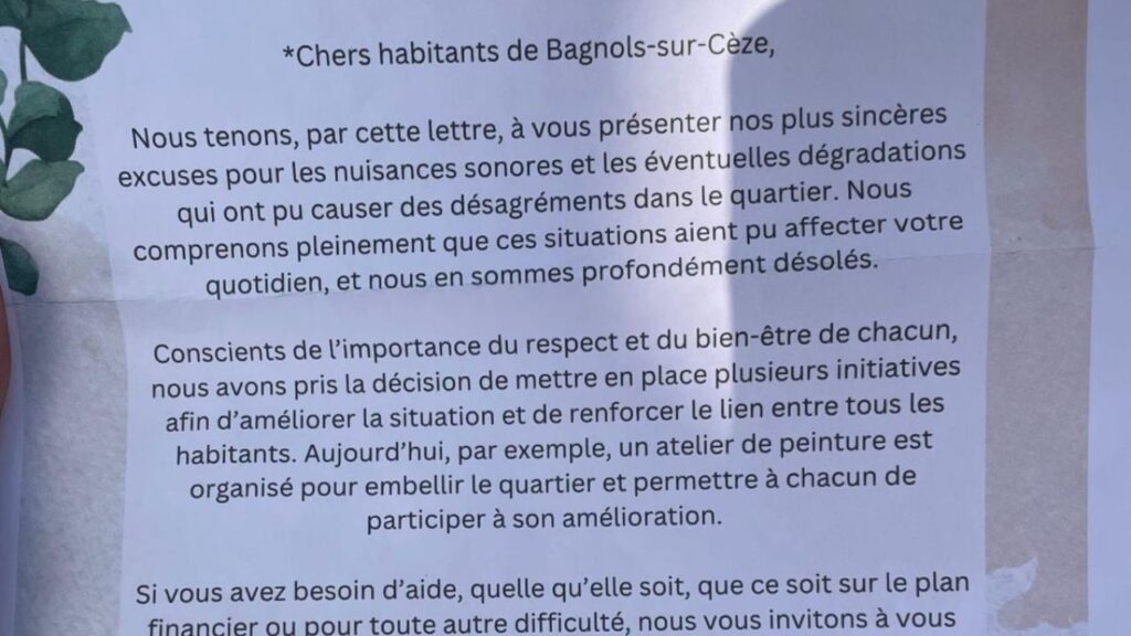 lettre Bagnols-sur-Cèze dealers