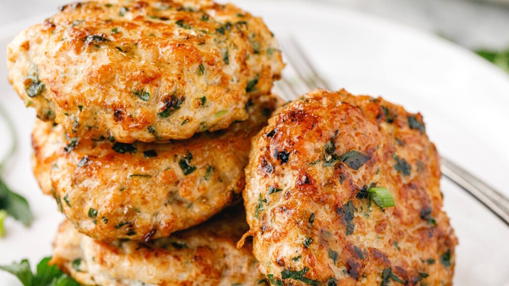 Galettes de dinde croustillantes